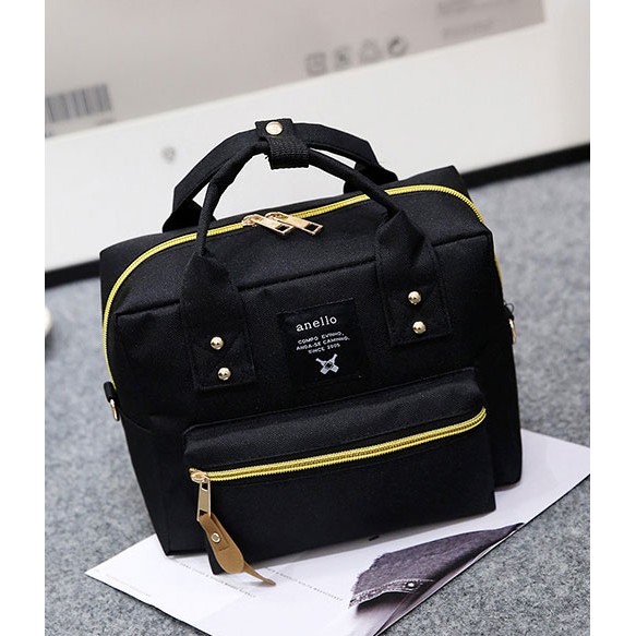Canvas Bag Korea Import Black