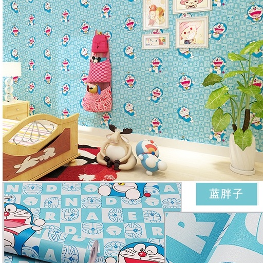 Wallpaper Sticker DORAEMON KOTAK