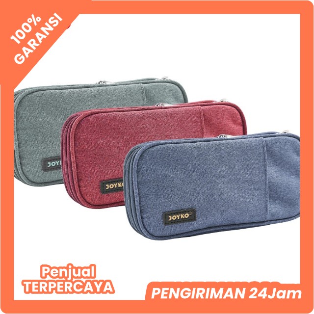 

KOTAK PENSIL / PENCIL CASE JOYKO PC-5004 / TEMPAT ALAT TULIS