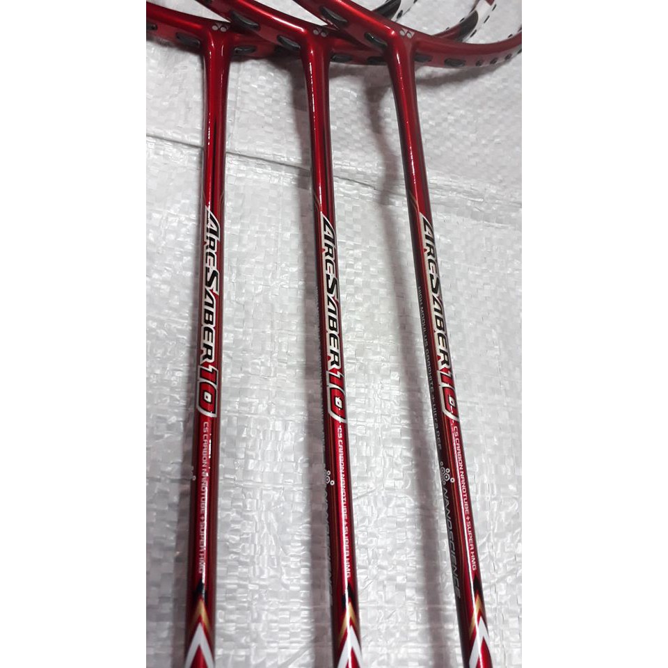 Raket Badminton Yonex Arcsaber 10 Red Taufik Hidayat  Original