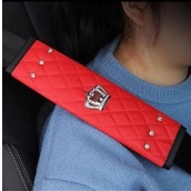 sarung saftybelt seatbelt mahkota Sarung cover sabuk pengaman lambang crown bebek bee seatbelt cover  Sarung Cover Safety Belt Seatbelt Sabuk