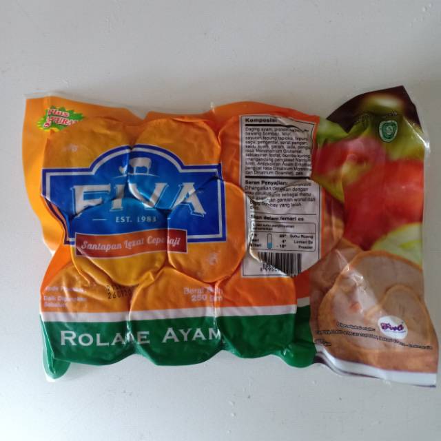 

Rolade Ayam 250gr Fiva Food