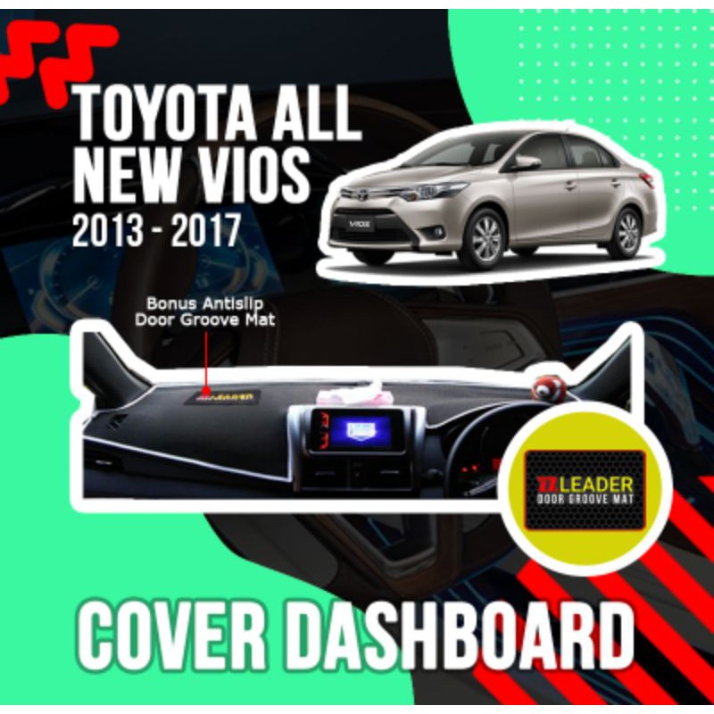 alas karpet cover dashboard mobil new vios gen 3