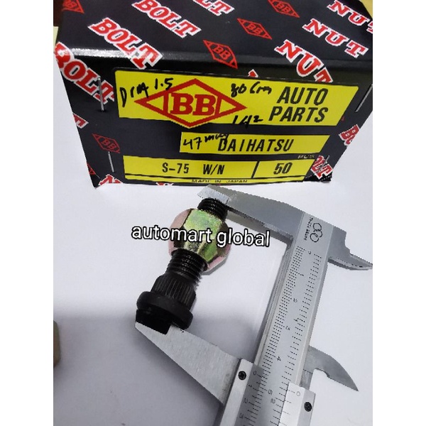 Baut roda zebra Espass s91 s88 s75 hijet 1000 asli japan