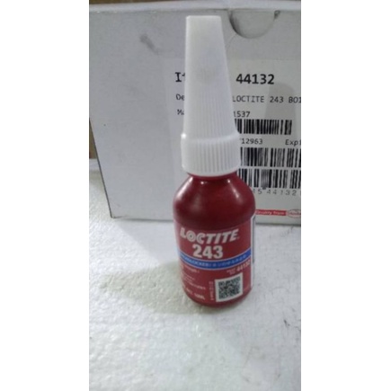 Lem perekat Baut Loctite 243 biru 10 mL