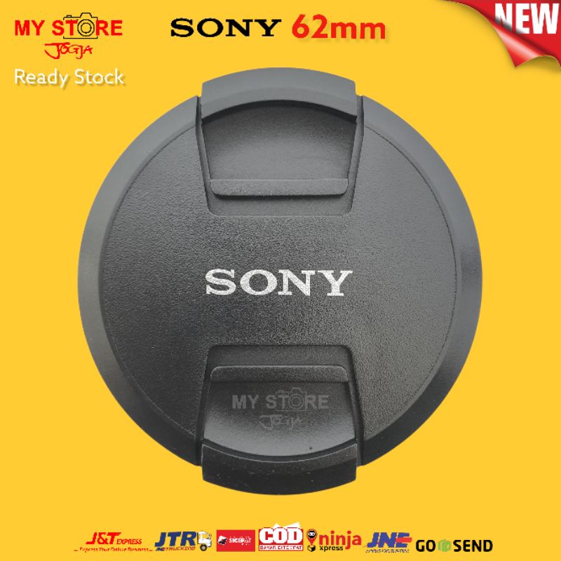 Lens cap tutup lensa sony 62mm grade ori E 10-18mm F4 18-200mm f3.5 OSS LE FE 90mm f2.8 macro G OSS 