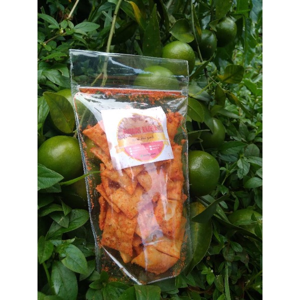 

keripik pangsit rasa balado