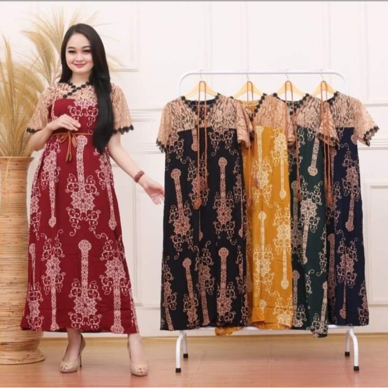 DASTER RENDA KEKINIAN MURAH BATIK ADEM PEKALONGAN BANDUNG SOLO