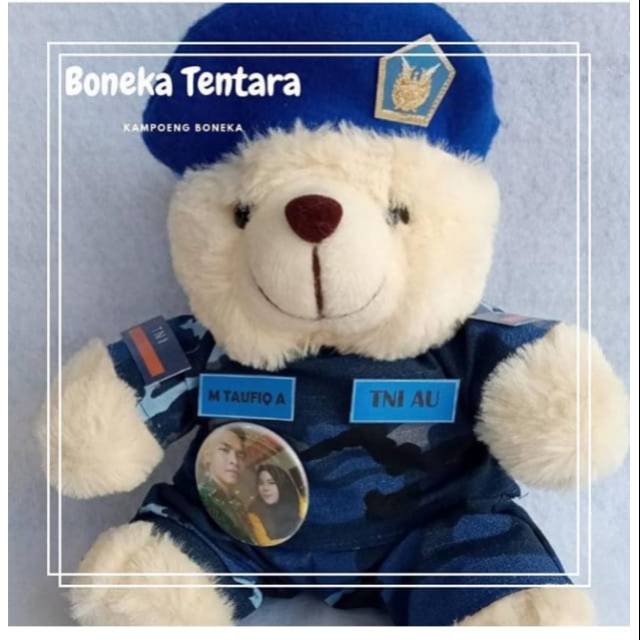 

Bear profesi tentara 20 cm kemasan mika