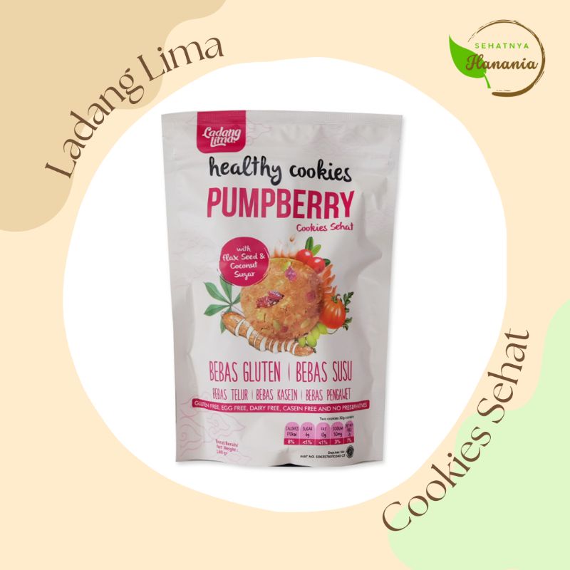 

Healthy Cookies Pumpberry Ladang Lima