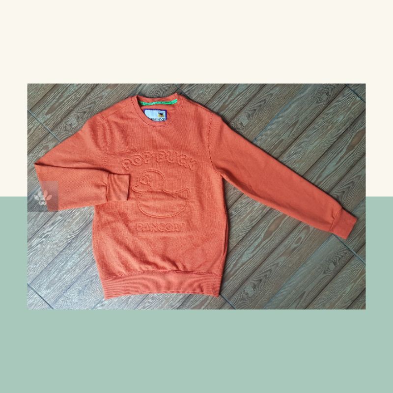 Crewneck Pancoat Bebek Emboss