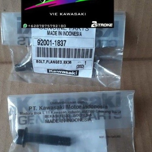 BAUT KALIPER DEPAN NINJA R NINJA RR