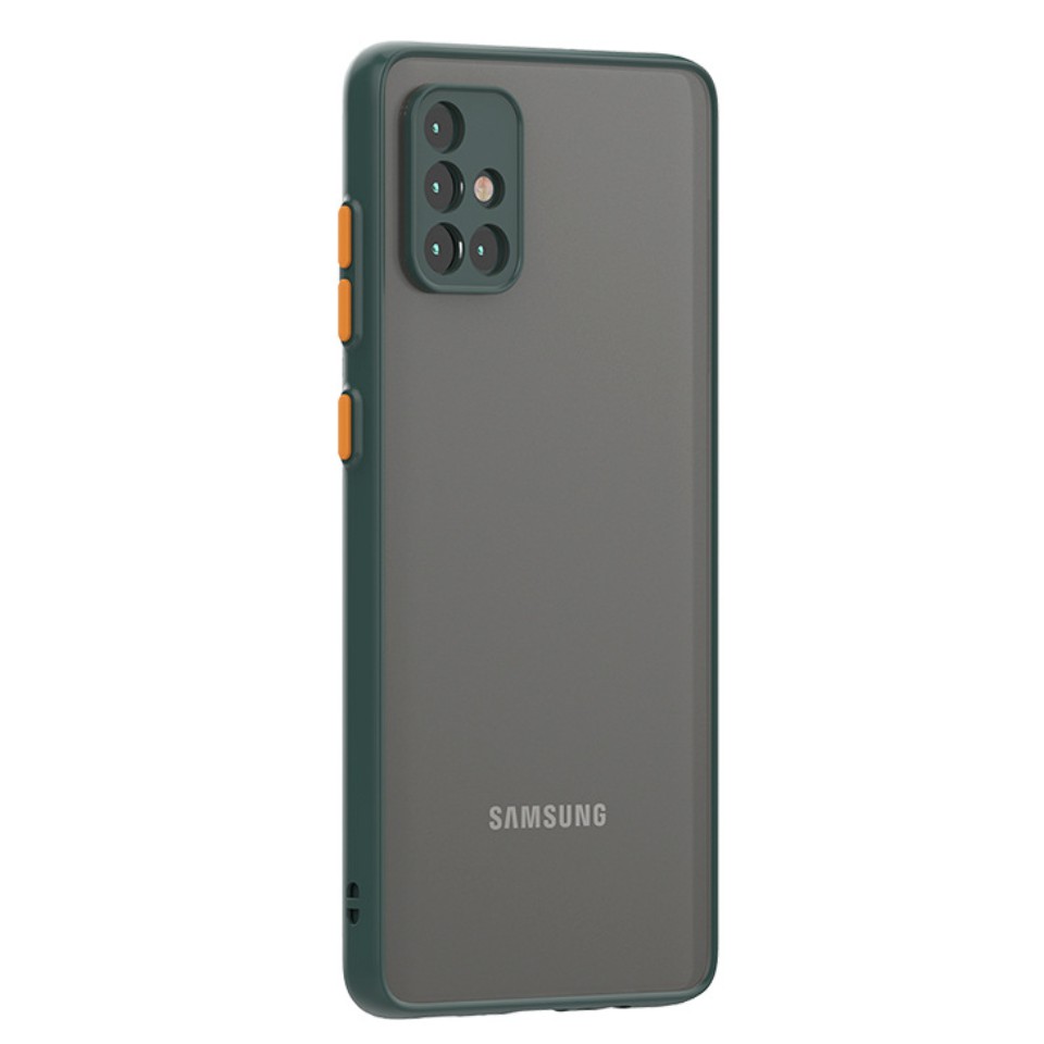 Case Dove Samsung A71 Frosted Camera Case Cover