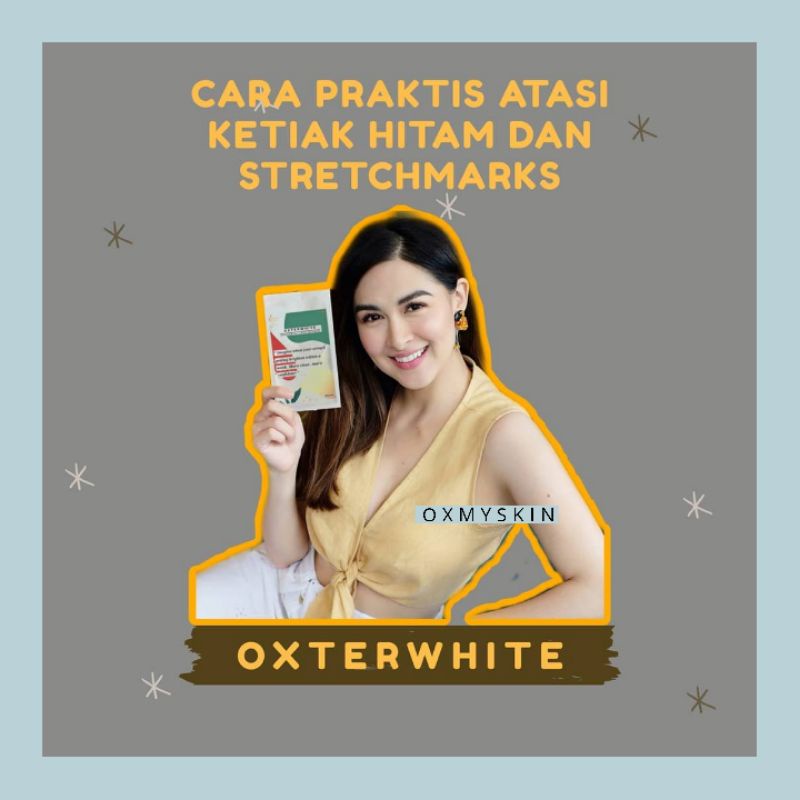 Oxterwhite Original Pemutih Ketiak Selangkangan Bokong Penghilang Bekas Luka