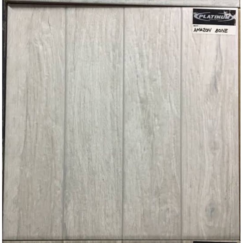 keramik 40x40 lantai dinding kasar matt kayu platinum amazone bone