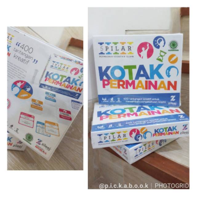 Sale... 5 Pilar Kotak Permainan (dari harga normal 285k)
