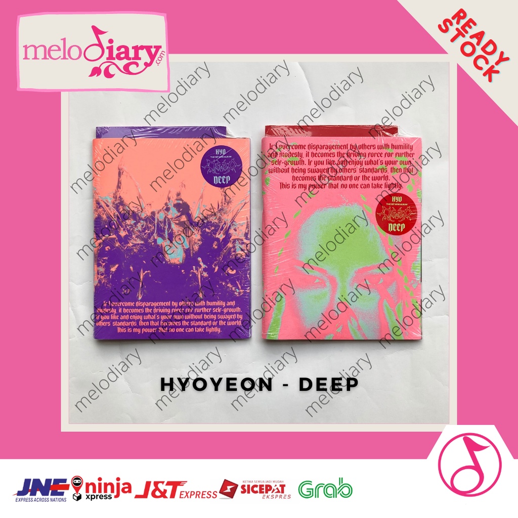 HYOYEON - DEEP [1st Mini Album] + poster