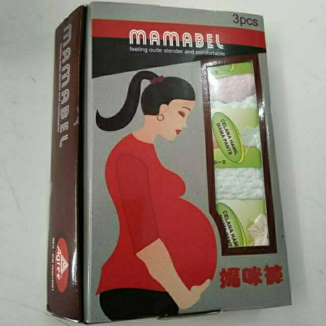 CELANA DALAM WANITA HAMIL MAMABEL MERAH FULL SAMPAI PERUT