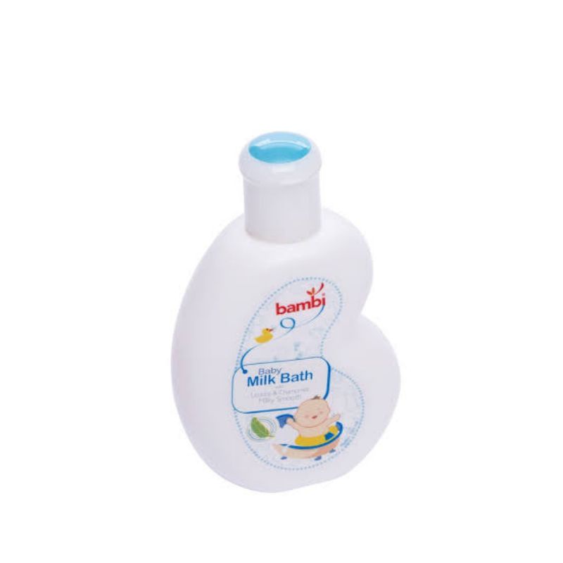 Bambi Baby Milk Bath 100ml - Bambi Sabun Mandi Bayi - Sabun Bayi