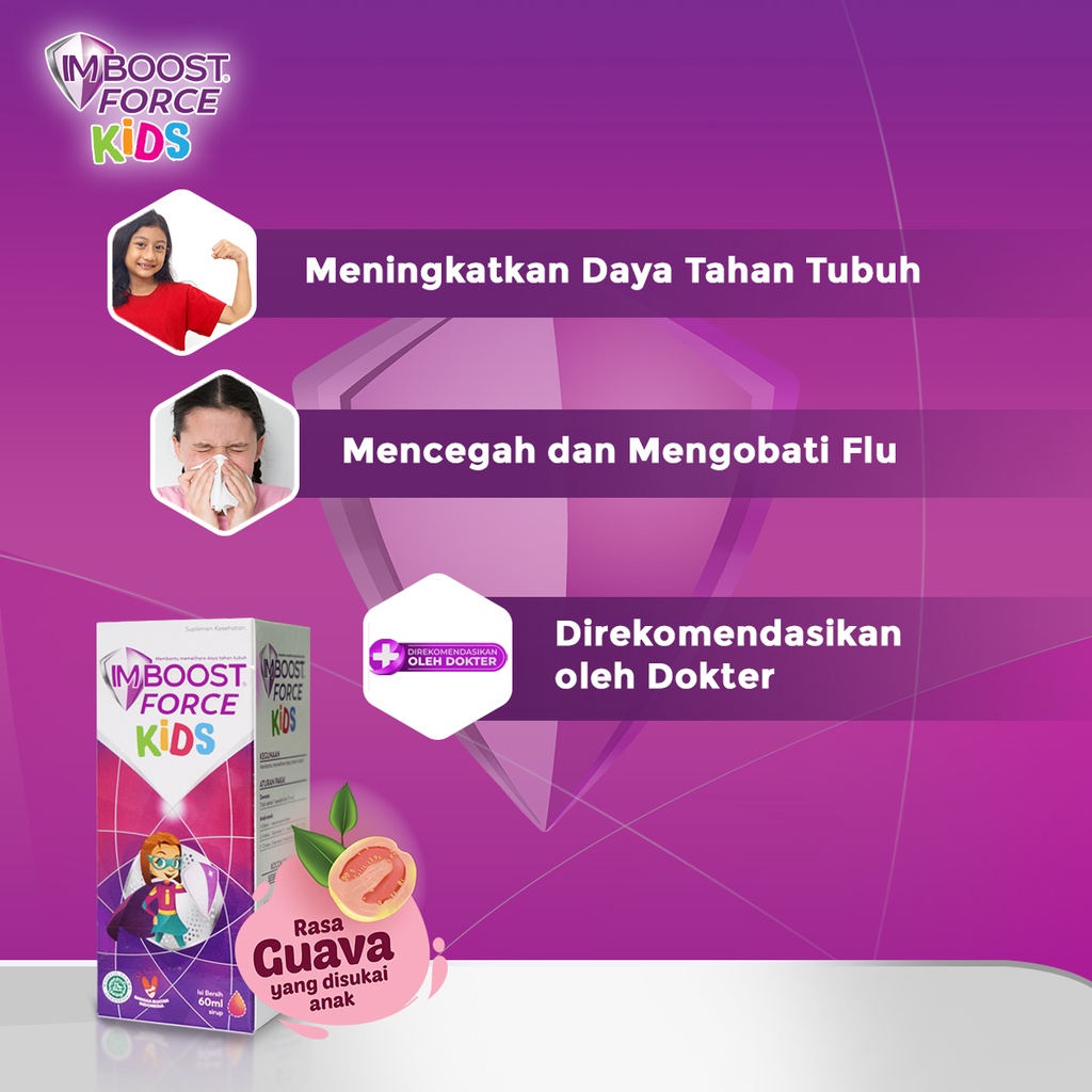 Imboost Force Kids Sirup Suplemen Daya Tahan Tubuh 60ml