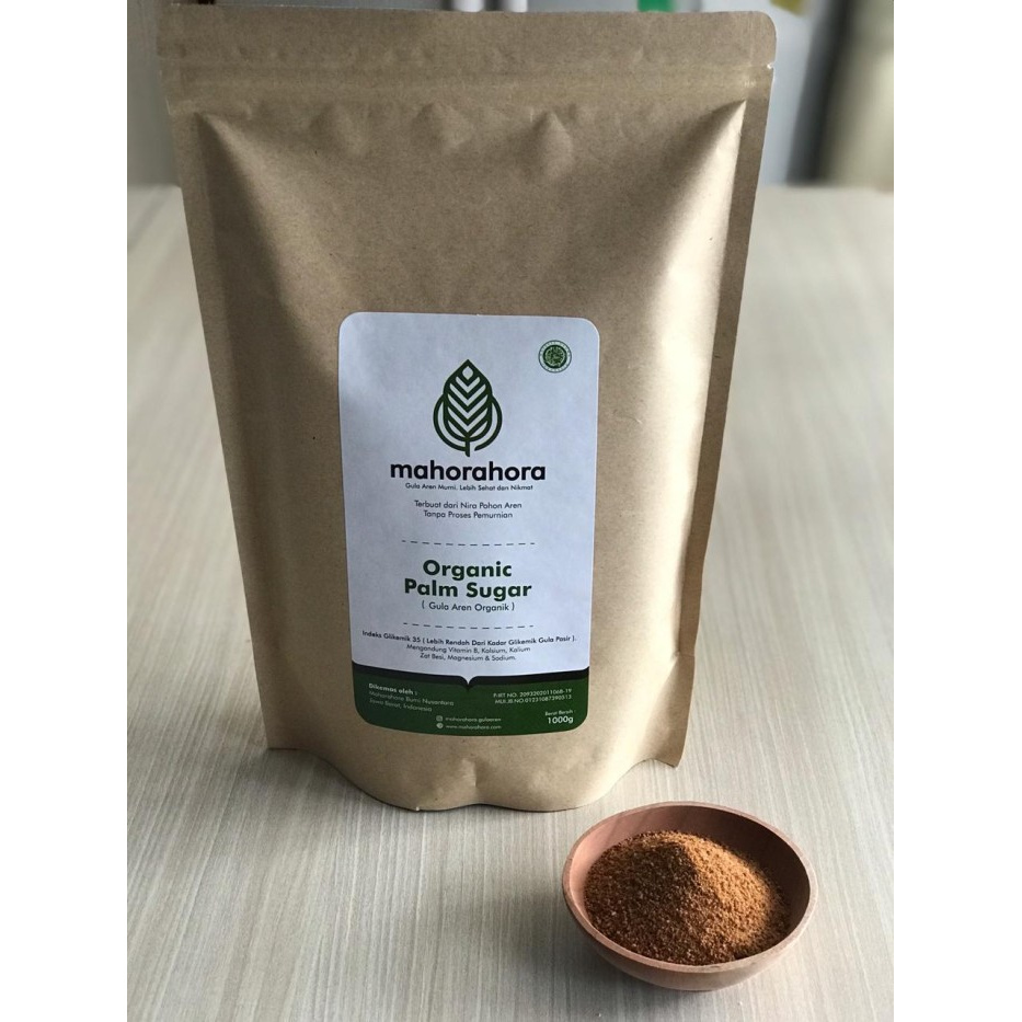 

Gula Aren Bubuk Murni dan Organik Mahorahora 1 kg