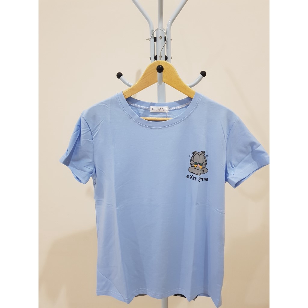 Kloyi Kaos Garfield Unisex Import Malaysia KL003