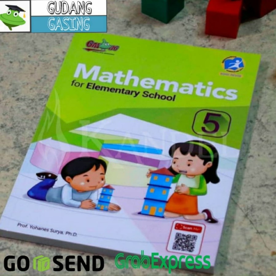 Buku Mathematics for Elementary School 1-6 (K13) 6 Jilid Prof. Yohanes Surya