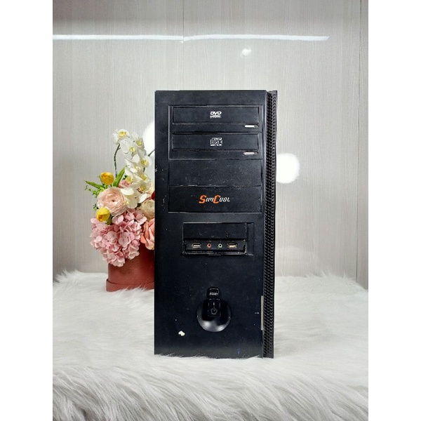 Murah Pc Rakitan SimCool Core 2 Duo E7500 Ram 2gb Ddr3 HDD 160gb Bergaransi