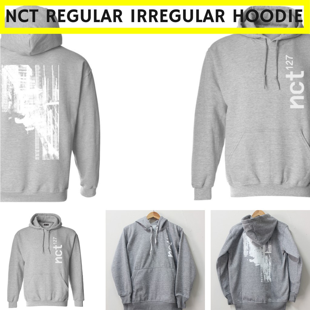 nct regular irregular hoodie