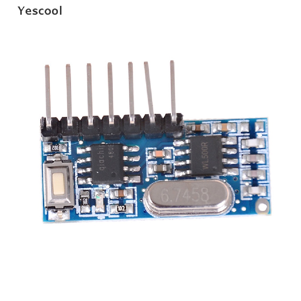 Yescool Modul Decoder Penerima Kode Wireless RF 433mhz 1527