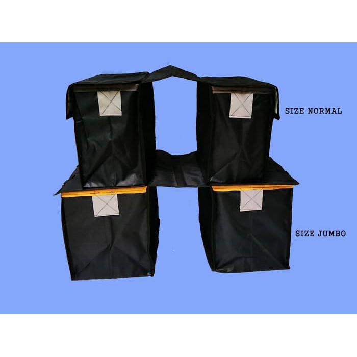 Tas Motor Samping Tas Motor Kurir Tas Motor Barang Tas Obrok Ukr Jumbo