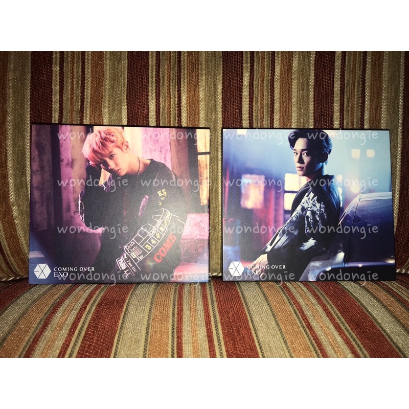 EXO ALBUM JAPAN COMING OVER CHANYEOL CHEN