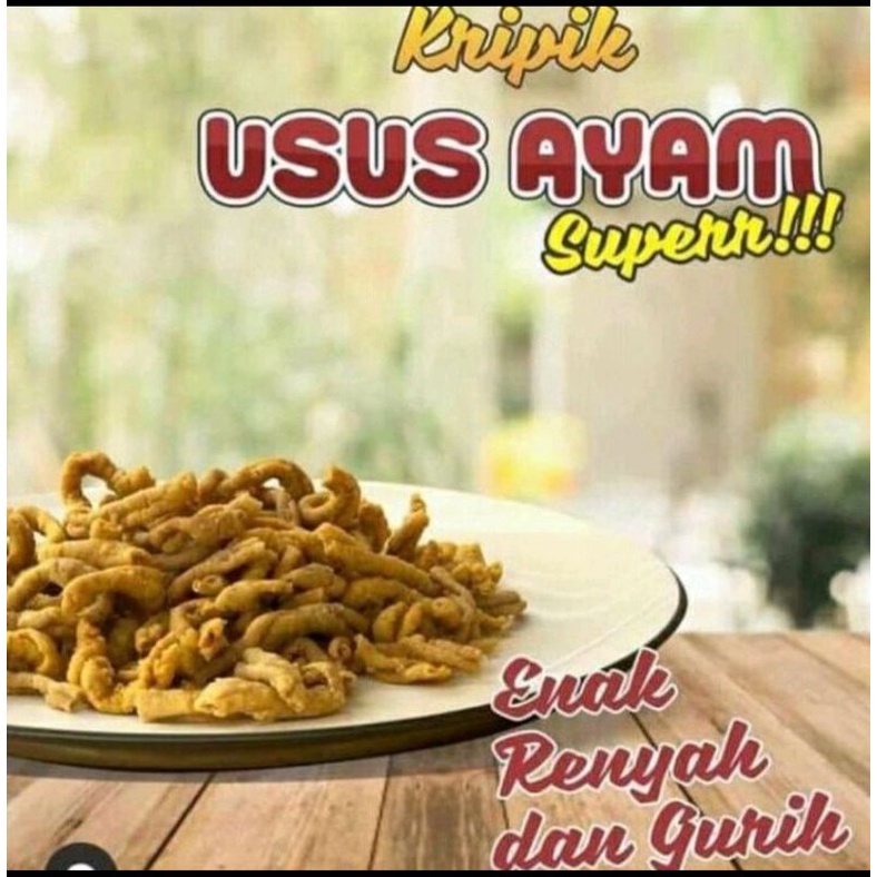 

KERIPIK USUS AYAM