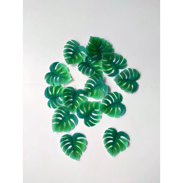 

Daun monstera wafer paper 1 set 20pc