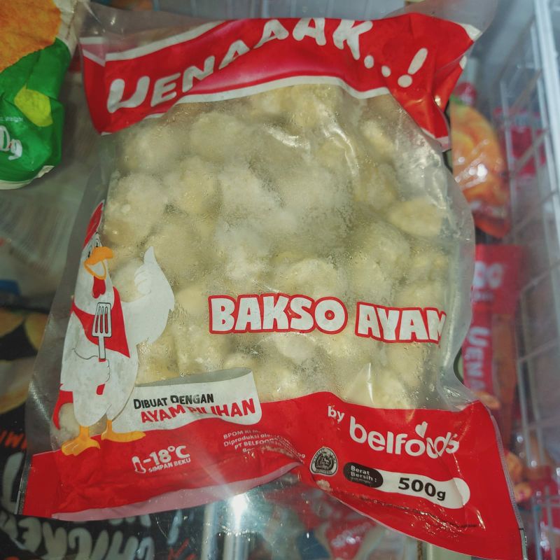 

belfoods bakso ayam mini 500gr