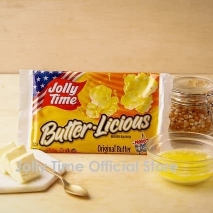 Jolly Time Microwave Popcorn - Butterlicious Product Of USA