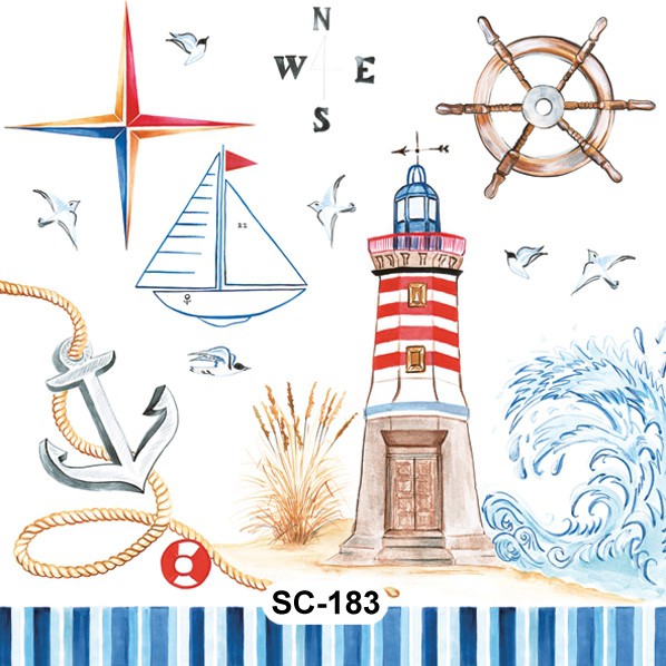 Napkin Decoupage Eropa - Tisu Decoupage Eropa - SC 183