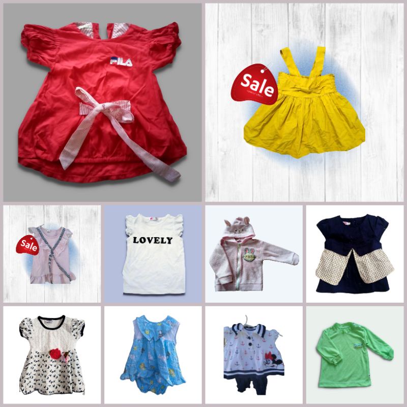 (Preloved) Baju /Dress Anak Perempuan