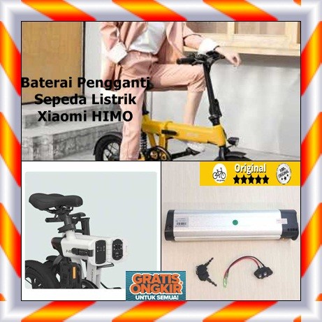 Baterai Pengganti Sepeda Listrik Xiaomi HIMO Z16 36V10aH