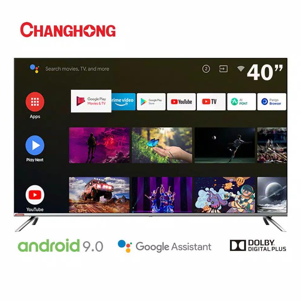 Changhong Framless Google certified Android Smart 40 Inch LED TV L40H7 / 40H7