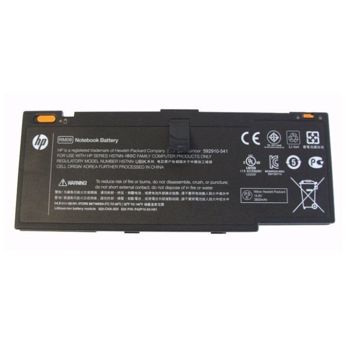 ORIGINAL BATTERY HP Envy 14-1000, 14-2000 (RM08) (8 CELL)