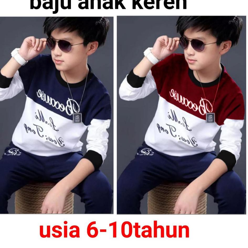 Kirim Langsung C9K BAJU ANAK USIA 6-10thn/KAOS ANAK KIDS/BAJU ANAK COWOK KEREN KENZI ME Sale