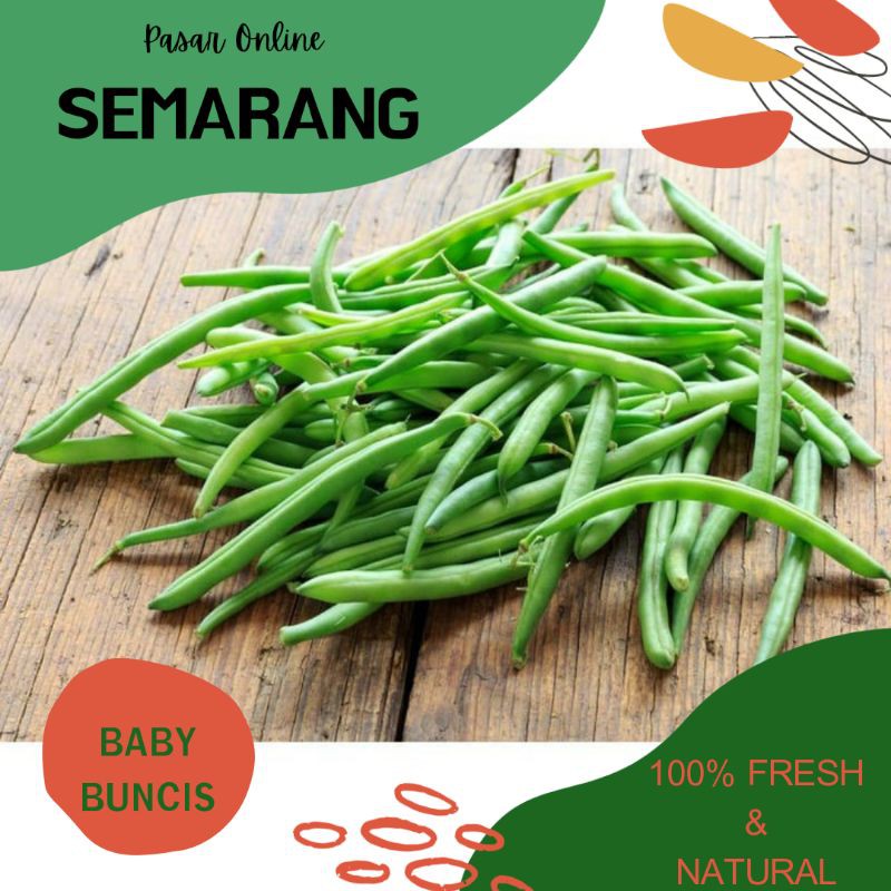 

Sayur Sayuran Baby Buncis / Buncis Kecil / Segar / Fresh / Murah