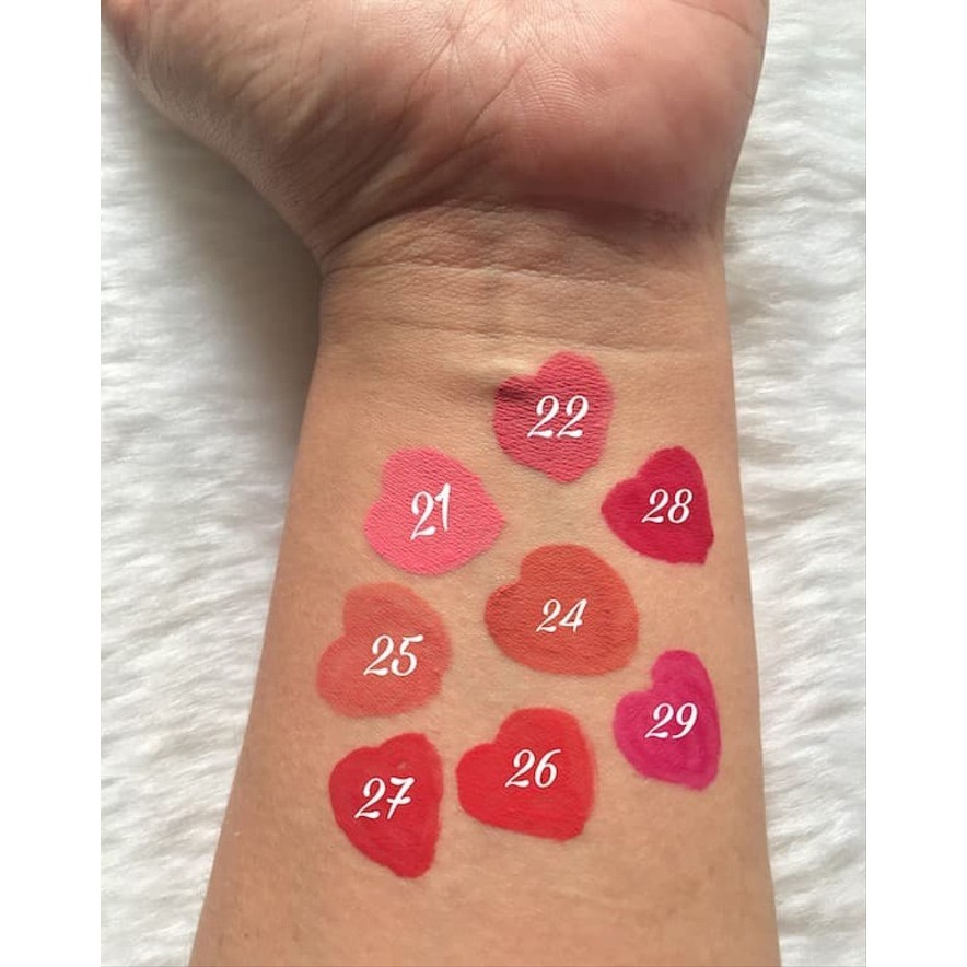 ql lip cream matte   peach angel