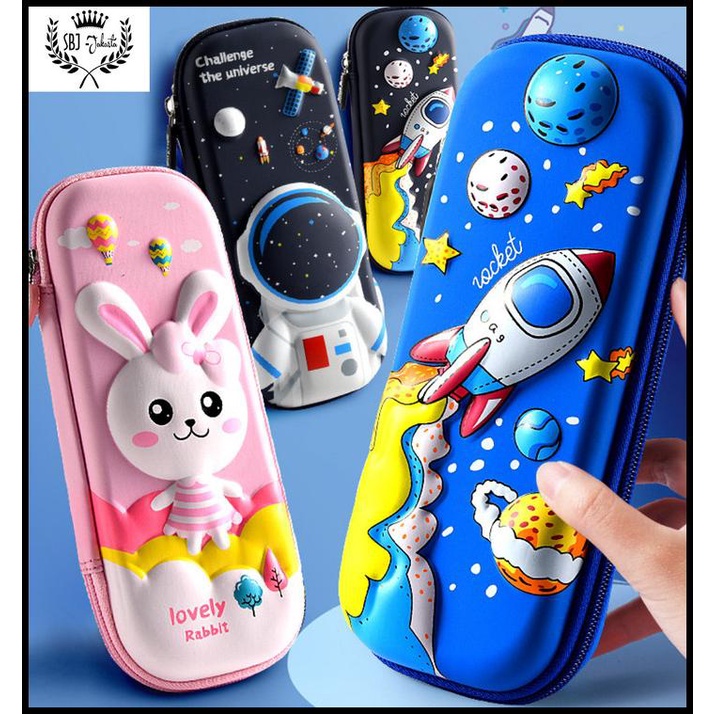 

Heaven | Tempat Pensil Kotak Pensil Smiggle Lookalike 3D Hardcase Waterproof