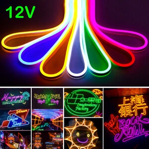 Lampu LED Neon Flex LED Strip Flexible 5 Meter DC 12V IP65