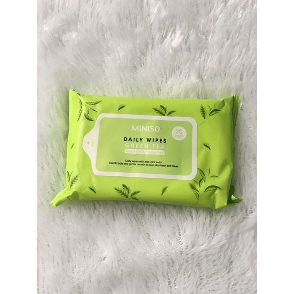 Tissue basah/Daily Wipes Miniso