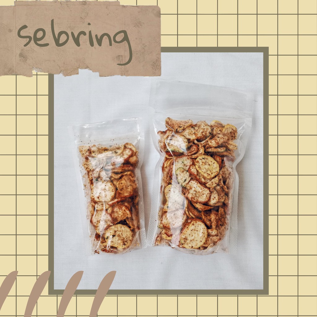 

kerupuk seblak kering SEBRING pedas