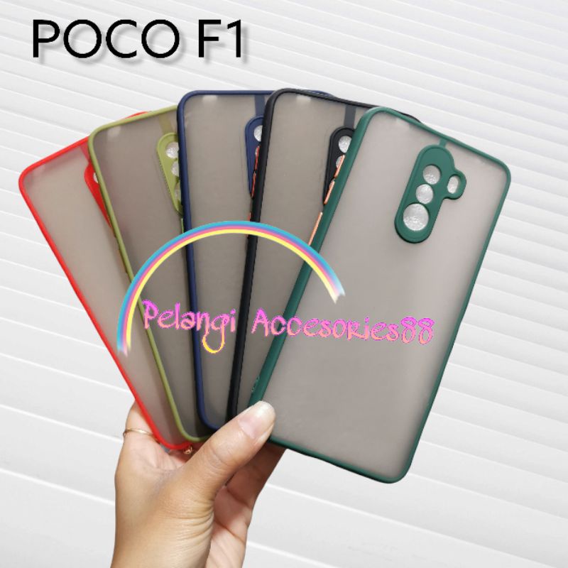 CASE POCO F1 / POCOPHONE F1 SOFTCASE CASE DOVE CASE FULL COLOUR