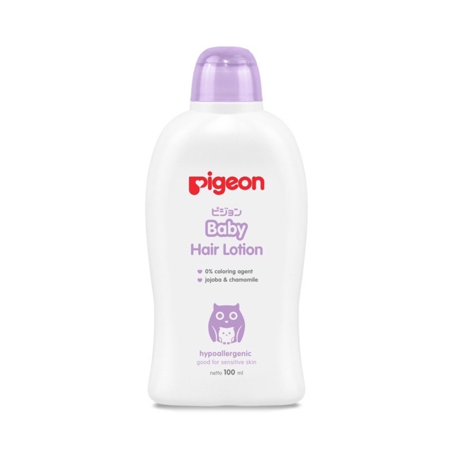 Pigeon Hair Lotion 100ml dan 200ml/ Pigeon Minyak Rambut bayi